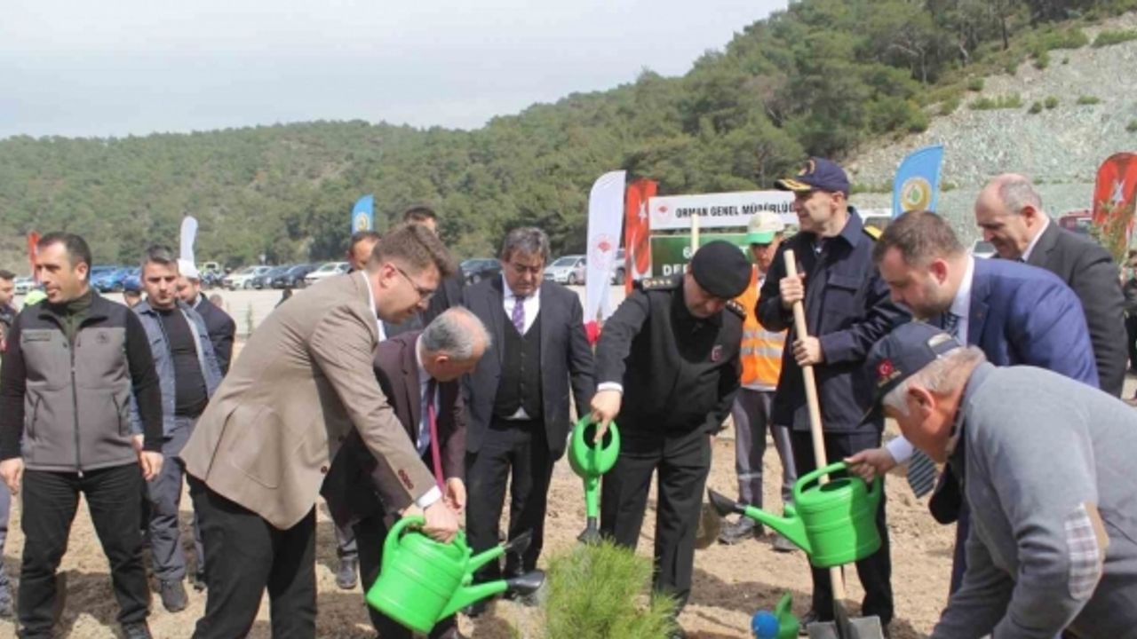 Çanakkale’de ‘6 Şubat Deprem Şehitleri Ormanı’ oluşturuldu