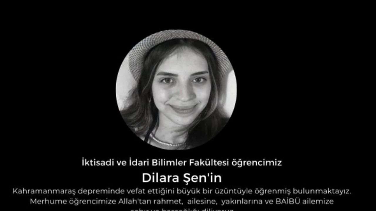 Depremde hayatını kaybeden üniversite öğrencisinin yürek burkan hikayesi