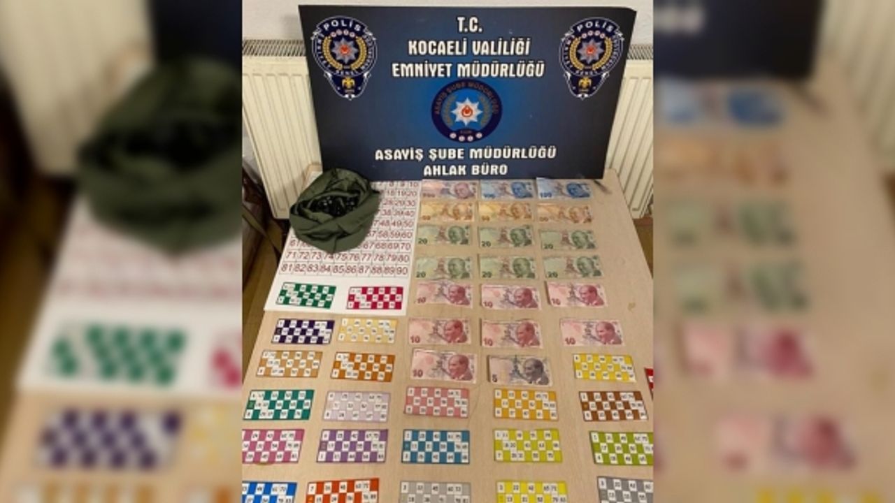 İş yerinde kumar oynatıldığı denetimde ortaya çıktı