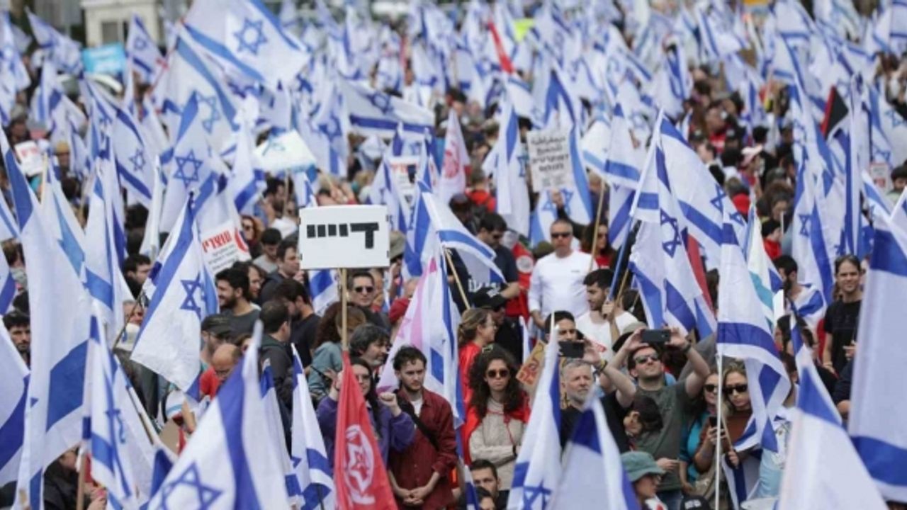 Kudüs’te protestocular meclis binası önünde toplandı: 3 gözaltı