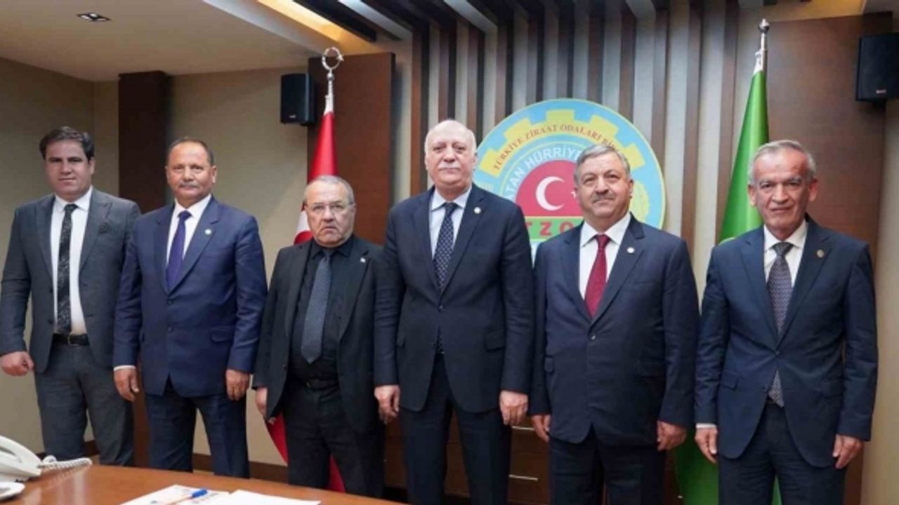 Muğla Ziraat Odaları Başkanları Ankara’da