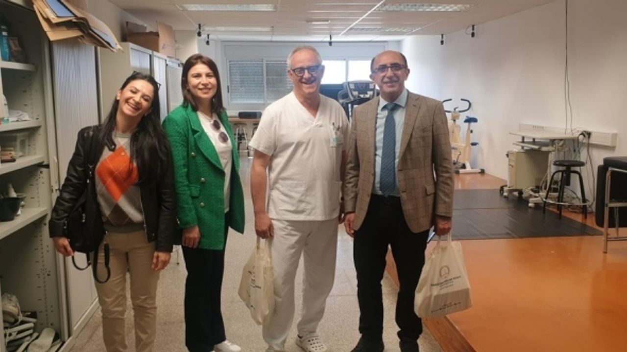 Prof. Bayraktaroğlu’ndan Barselona Üniversitesi Podoloji-Podiatri Hastanesine İşbirliği Ziyareti