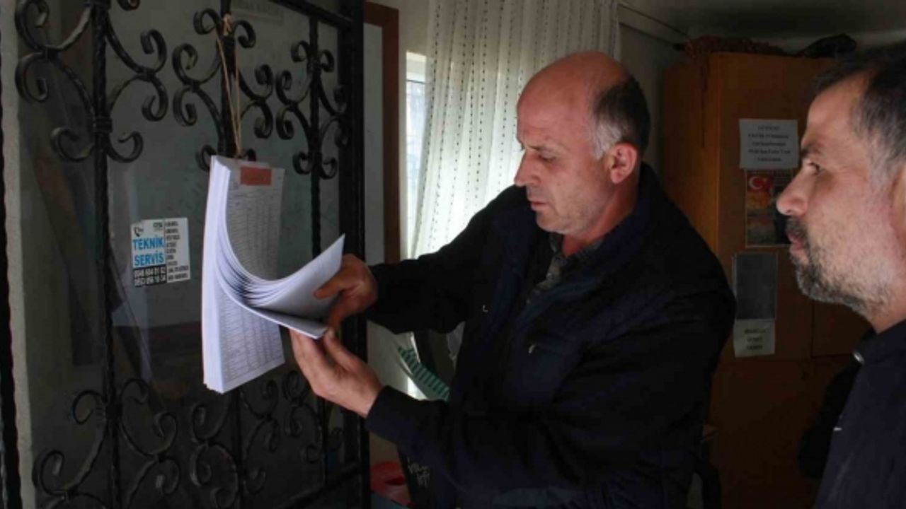 Seçmen listeleri askıya çıktı