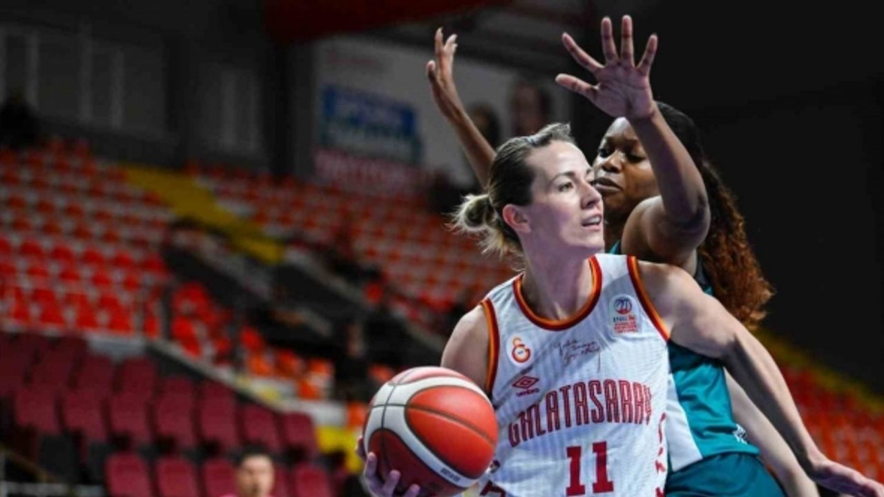 TKBL: Galatasaray Çağdaş Faktoring: 80- Melikgazi Kayseri Basketbol: 61