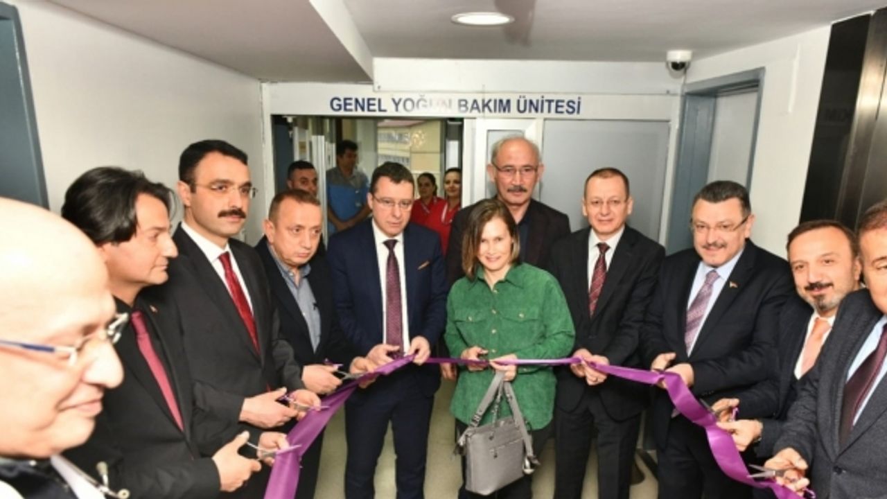 Trabzon bürokrasisi yoğun bakım ünitesi açılışında bir araya geldi