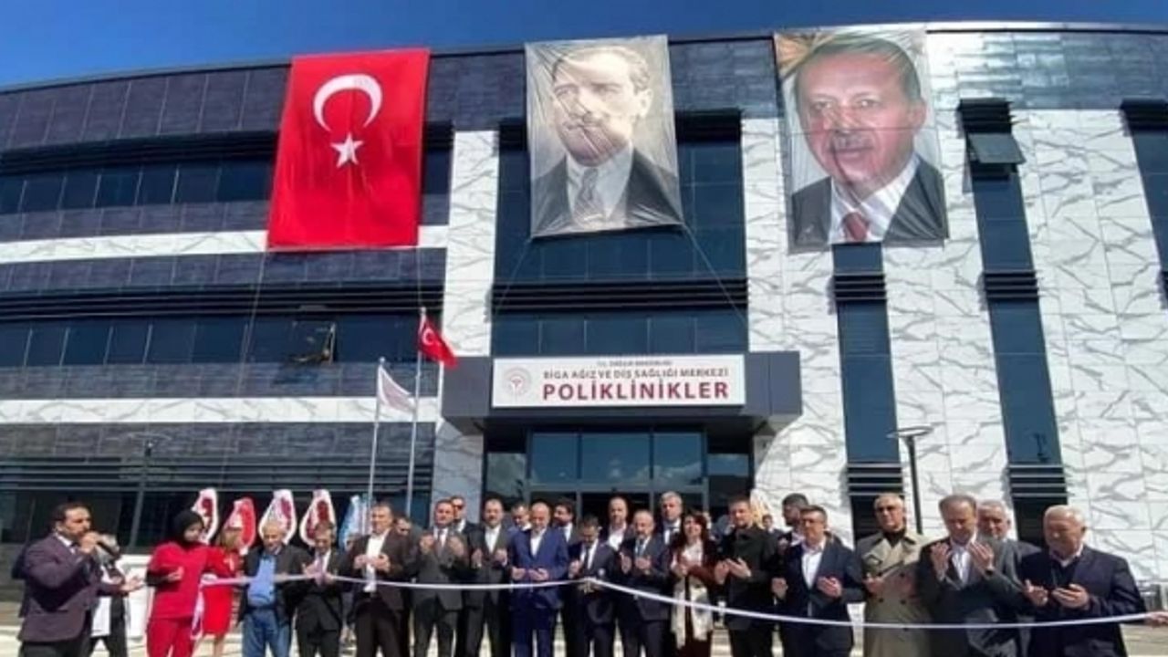 Biga Ağız ve Diş Sağlığı Merkezi açıldı