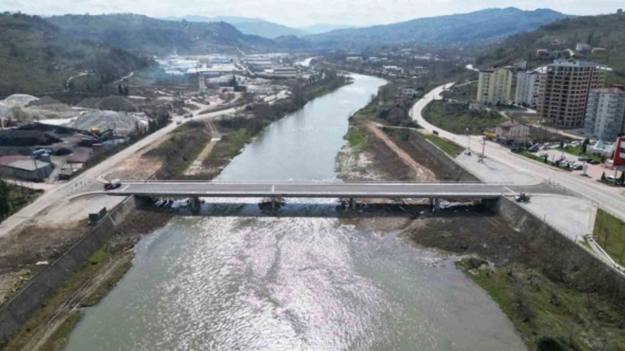 İkinci köprü Fatsa OSB ve Bolaman trafiğine nefes aldıracak