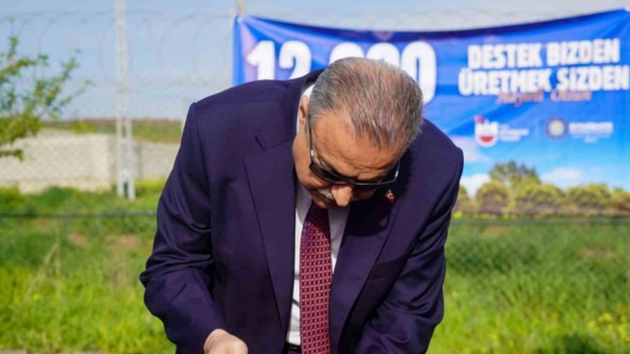 Vali Ali İhsan Su, 200 bin fıstık ve 12 bin ceviz aşılama çalışmasını başlattı
