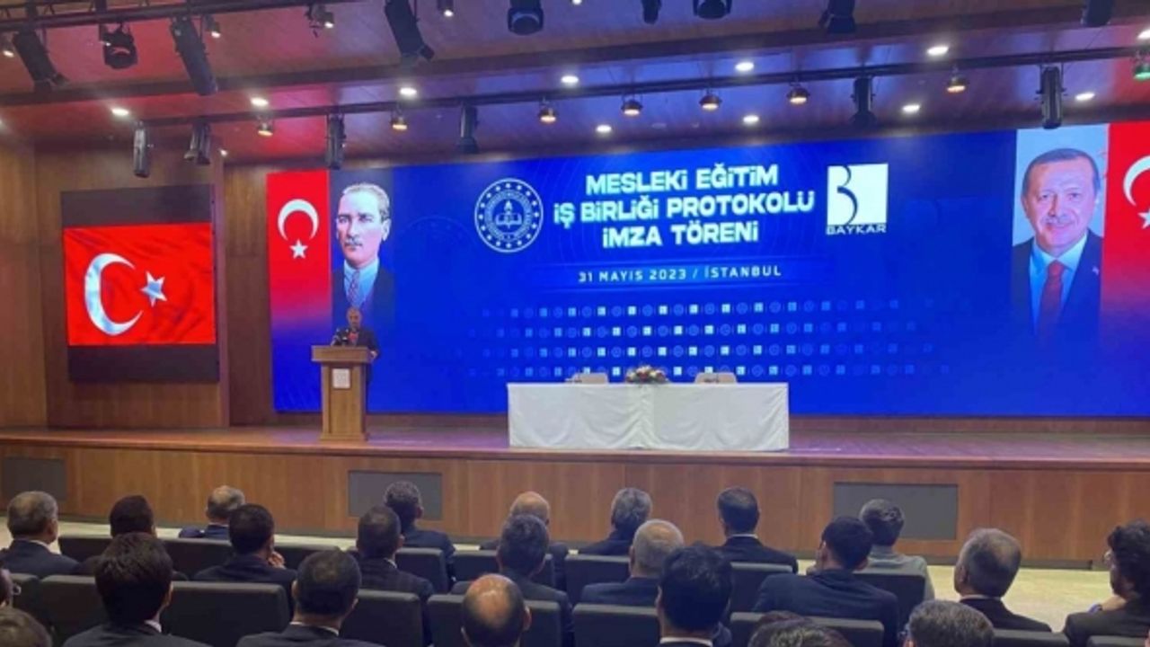 BAYKAR ile MEB arasında Mesleki Eğitim İş Birliği Protokolü imzalandı
