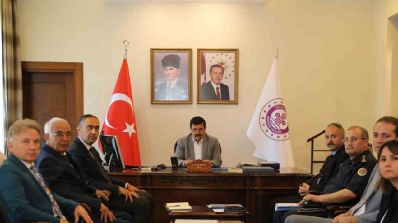 Burdur’da Seçim Güvenliği Toplantısı gerçekleştirildi