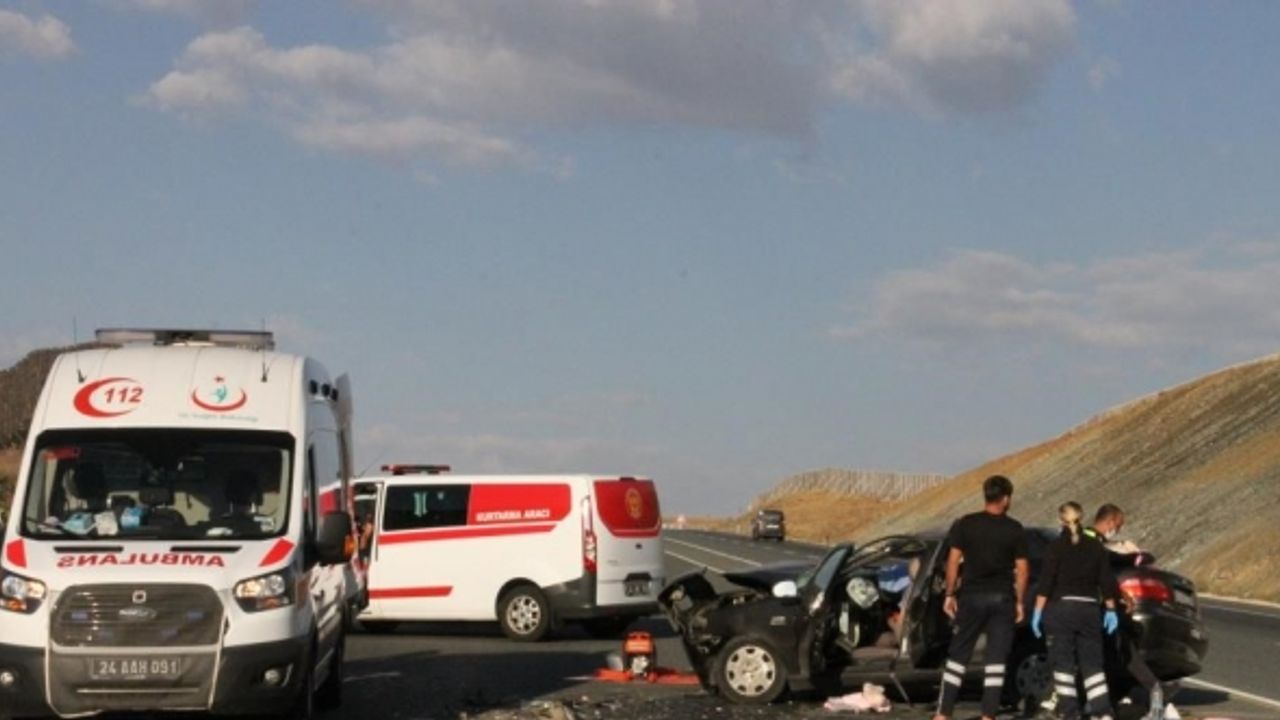 Erzincan’da 2022 yılında 802 adet ölümlü, yaralanmalı trafik kazası meydana geldi