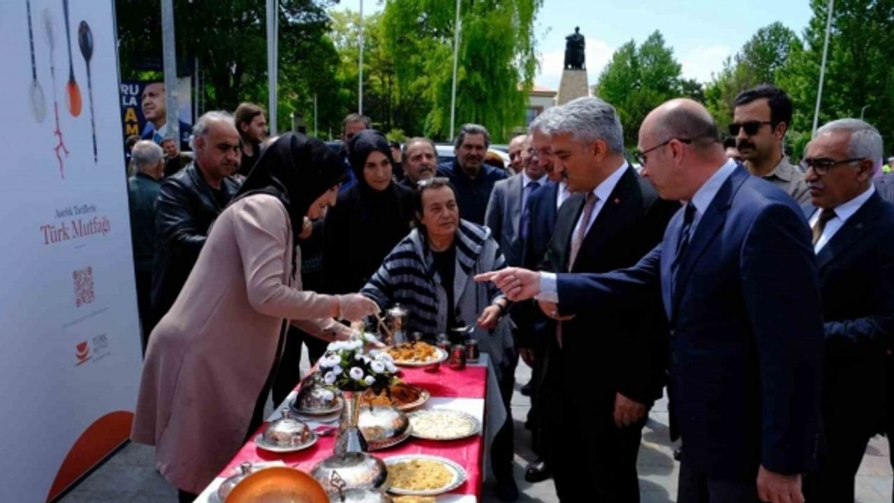 Erzincan’ın kadim mutfak lezzetleri tanıtıldı