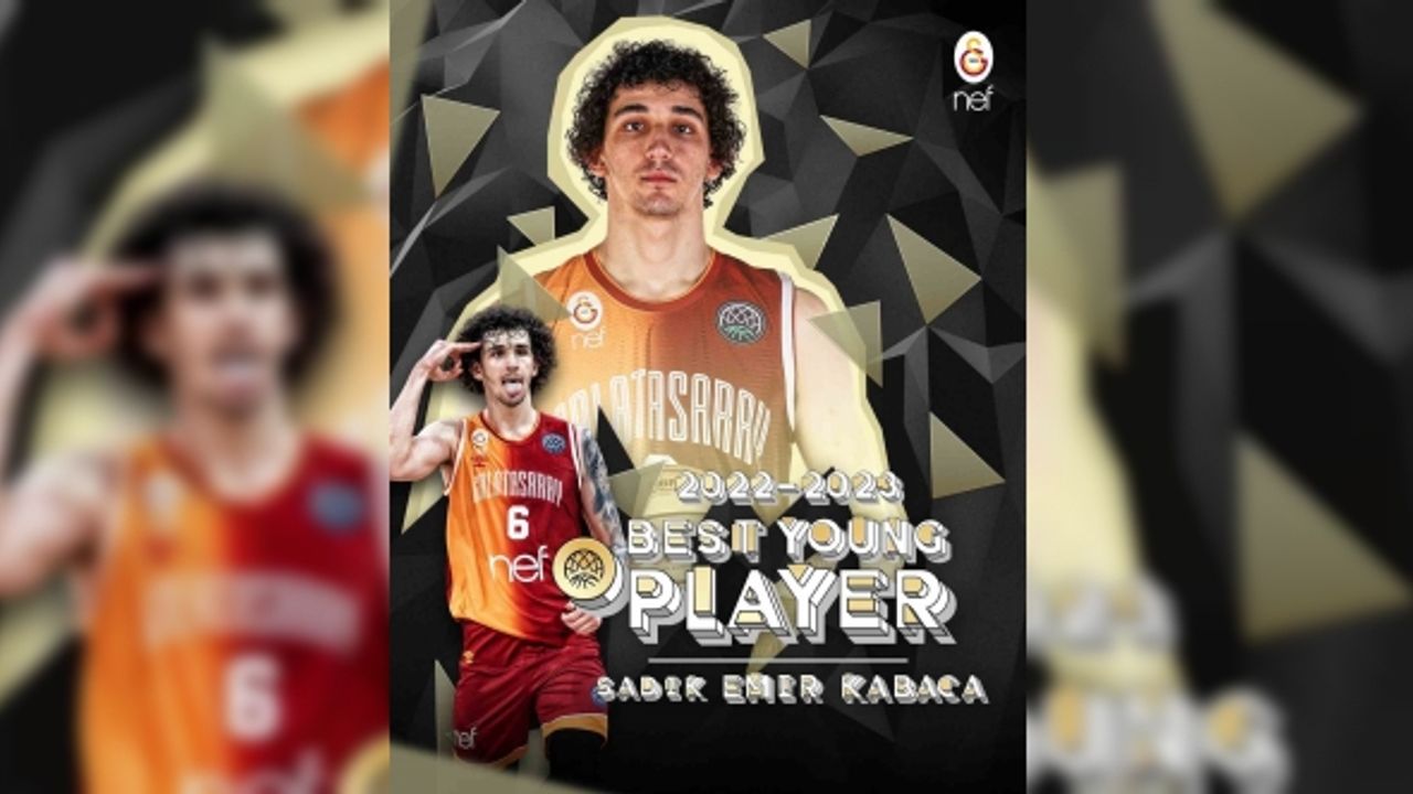 FIBA Basketbol Şampiyonlar Ligi’nde yılın en iyi genç oyuncusu Sadık Emir Kabaca seçildi