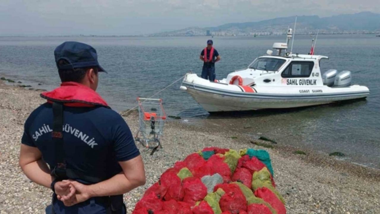 İzmir’de kaçak su avı operasyonu: 17 şahsa işlem