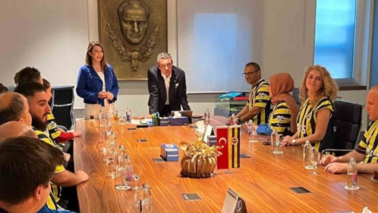 Nida Olçar, Kütahya Altı Nokta Körler Derneği üyelerini Başkan Ali Koç ile buluşturdu