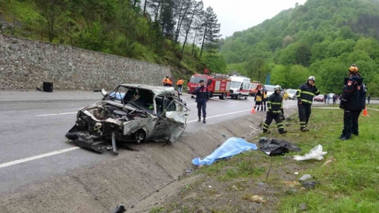 Zonguldak’ta 2022 yılında 24 kişi trafik kazalarında öldü