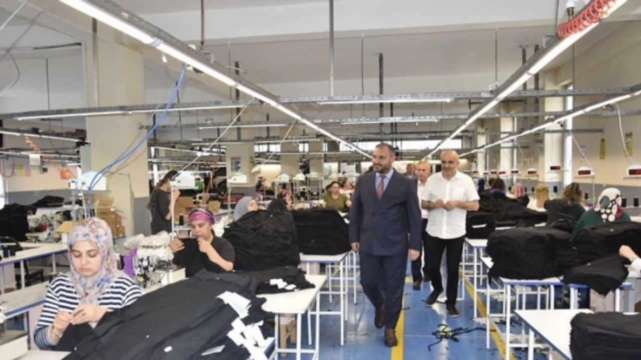 ZONSİAD’ın başlattığı eve dönüş projesine 2 adet tekstil atölyesi destek verdi