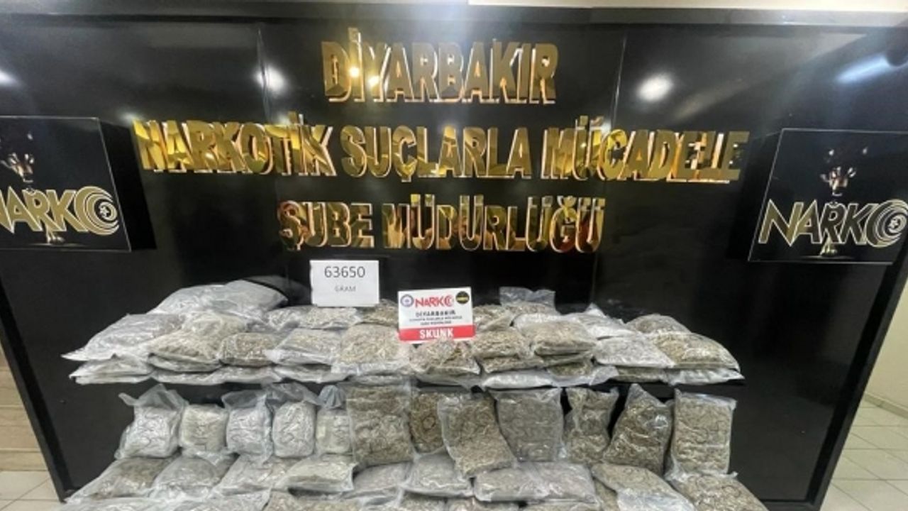 Diyarbakır’da son bir haftada 24 uyuşturucu operasyonu: 24 kişi tutuklandı