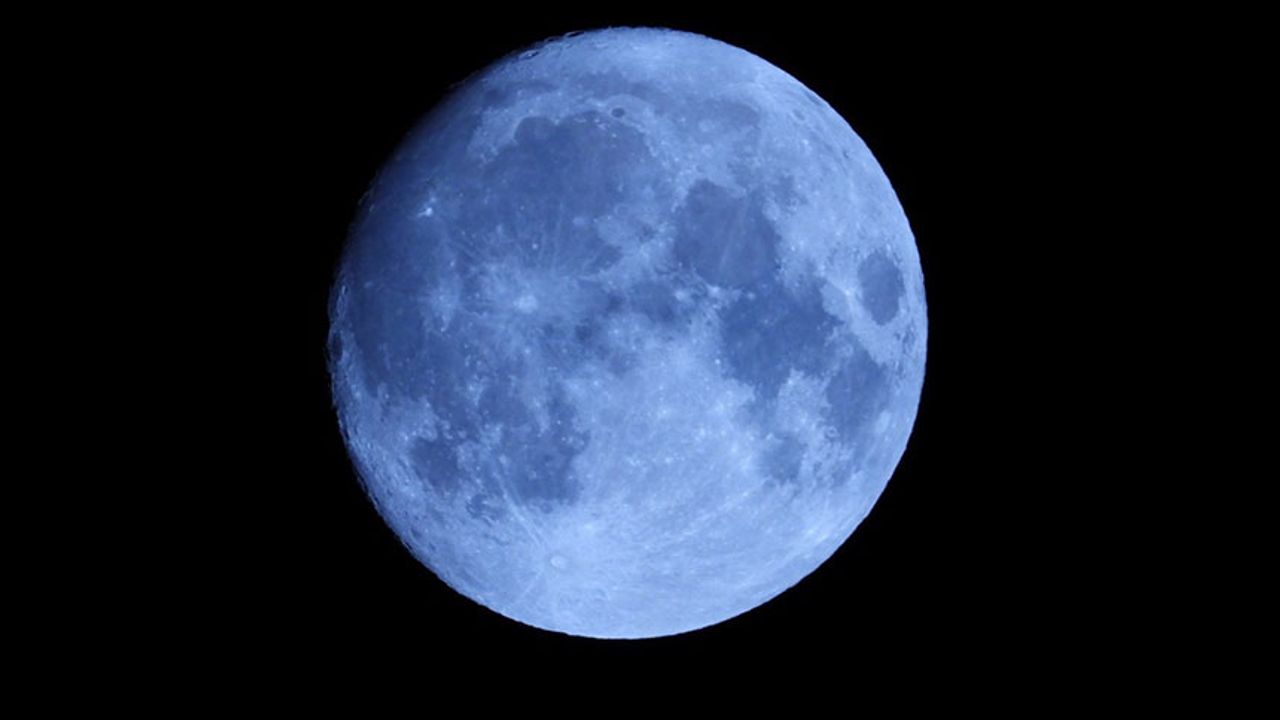 Mavi Ay Hatay’da böyle görüntülendi