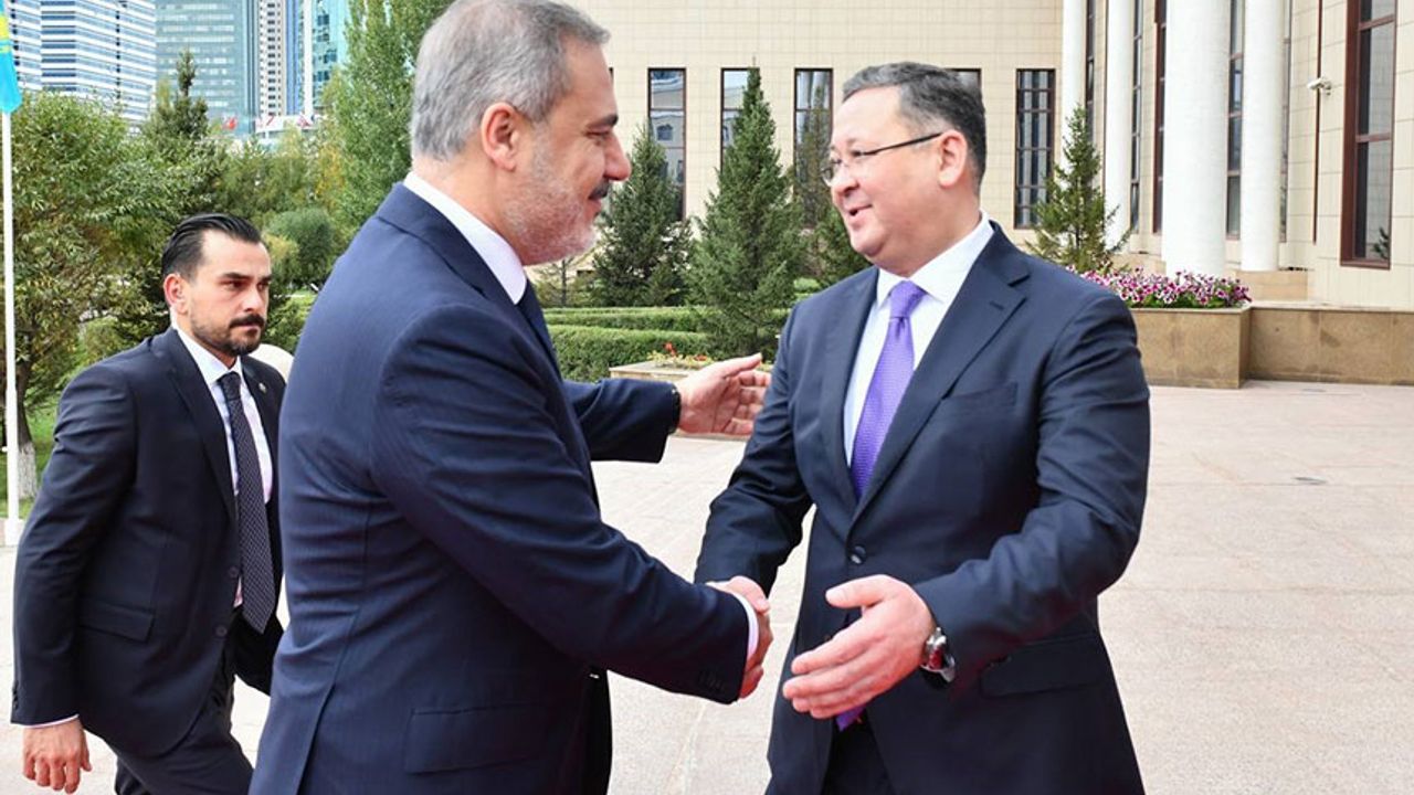 Dışişleri Bakanı Fidan Kazakistan’da