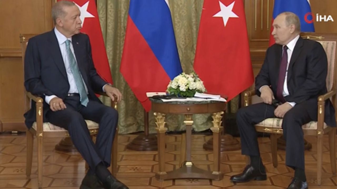 Cumhurbaşkanı Erdoğan Soçi'de Putin ile görüştü