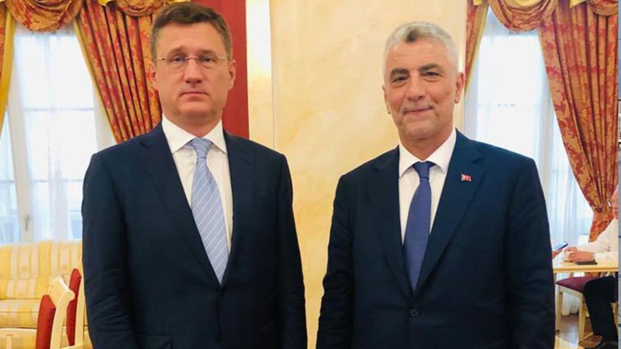 Ticaret Bakanı Bolat, Rusya Başbakan Yardımcısı Novak ile bir araya geldi