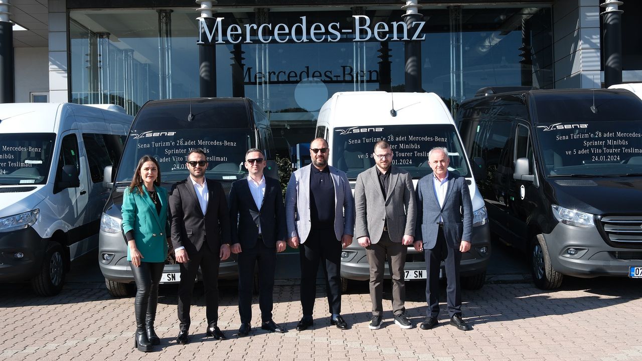 Mercedes-Benz, Sena Turizm’in filosunu güçlendirmeye devam ediyor