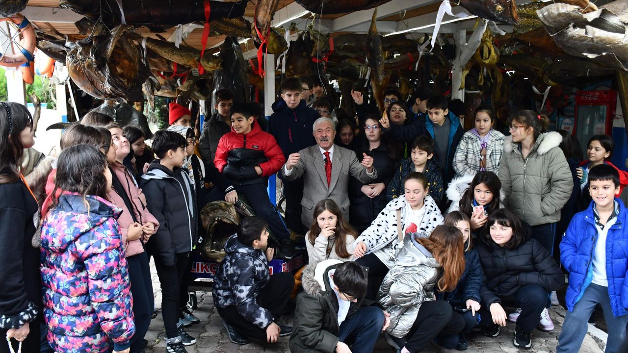 Türkiye Deniz Canlıları Müzesi öğrencileri ağırladı