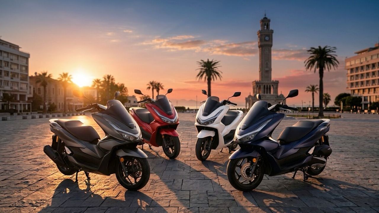 Honda Türkiye Motosiklet’in Türkiye’de üretilen ilk scooter modeli PCX125 ön siparişe açıldı