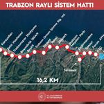 Trabzon Raylı Sistem Hattı Projesi'nin temeli 1 Eylül'de atılacak