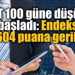 Borsa haftaya satıcılı başladı! BIST 100 14.600 puanın altını gördü