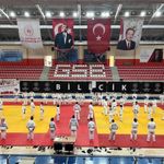 Bilecik'te 58 judocu sınav için ter döktü