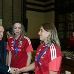 Filenin Sultanları Külliye’de! Erdoğan’dan şampiyonlara övgü