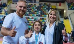 İlk kez katıldığı judo şampiyonada Türkiye üçüncüsü oldu
