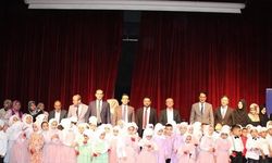 Kur’an kursu öğrencileri için mezuniyet töreni düzenlendi