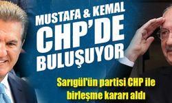 Sarıgül'ün partisi CHP ile birleşme kararı aldı