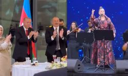 Azerin şarkının sözlerini değiştirdi, Erdoğan ve Aliyev ayakta alkışladı!