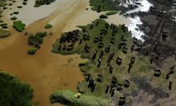 Afrika'yı aratmayan görüntüler Tokat'tan!