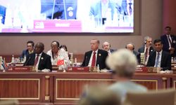 Cumhurbaşkanı Erdoğan, G20 zirvesinin ilk oturumuna katıldı