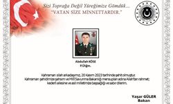 Ankara’ya şehit ateşi düştü
