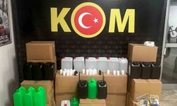 Antalya’da 180 bin şişe sahte alkol yakalandı