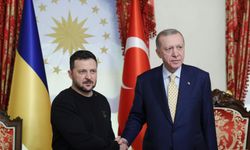 Cumhurbaşkanı Erdoğan, Ukrayna Cumhurbaşkanı Zelenski'yi kabul etti