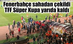 Süper Kupa maçı yarıda kaldı! Fenerbahçe U19 takımını sahadan çekti