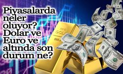 Piyasalarda neler oluyor? Dolar ve Euro ve altında son durum ne?