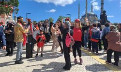 Edirne Selimiye Meydanı'na turist akını