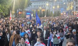 Gürcistan'da "Yabancı etkinin şeffaflığı" protestoları sürüyor