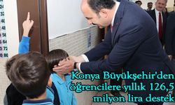 Konya Büyükşehir'den öğrencilere yıllık 126,5 milyon lira destek