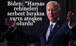 Biden: “Hamas rehineleri serbest bıraksa yarın ateşkes olurdu”