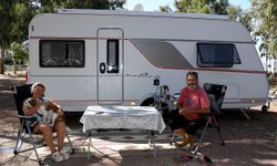 Kuşadası'nda bayram tatilinin gözdesi ‘Ada Camping' oldu