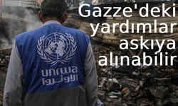 BM Gazze'deki yardım operasyonlarını askıya alabilir